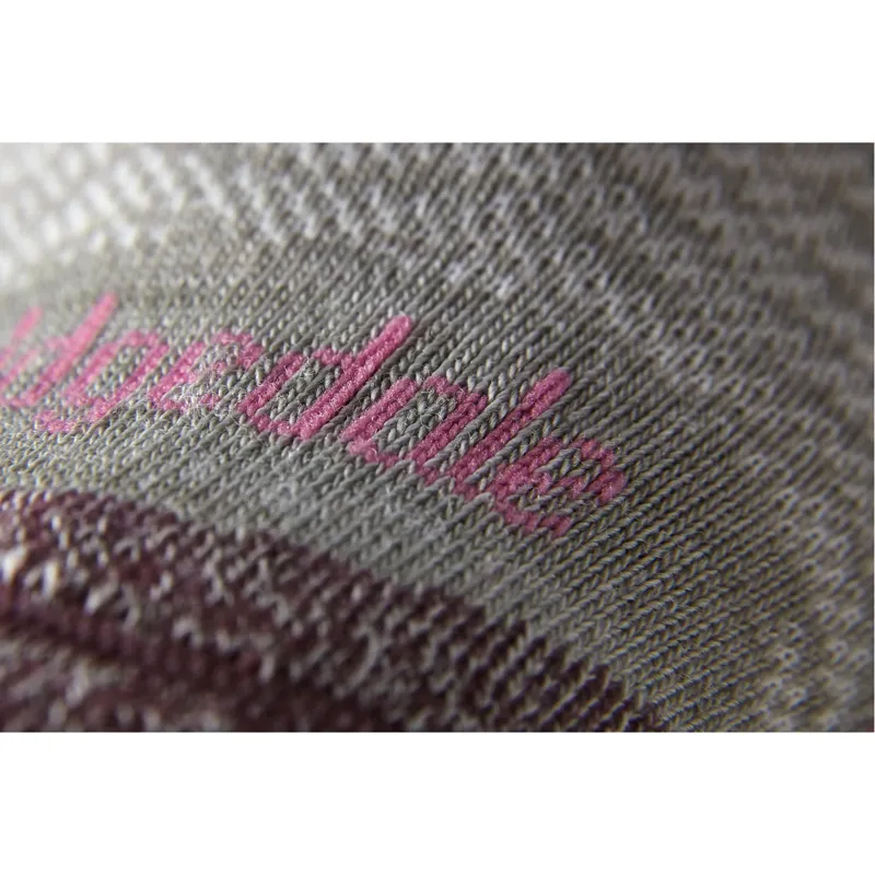 Bridgedale Hike UltraLight T2 Endurance Crew Socks Womens in Aubergine-2